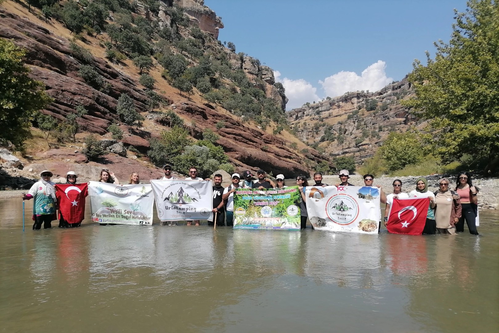 Şanlıurfa’dan Zore Kanyonu için geldiler