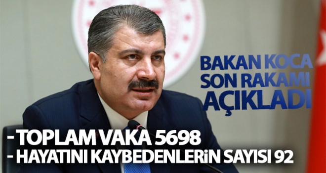 Bakan Fahrettin Koca açıklama yapıyor!