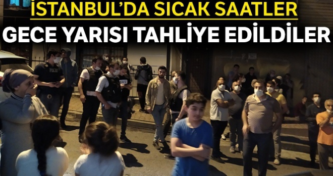 Sultangazi'de gece yarısı 3 bina tahliye edildi