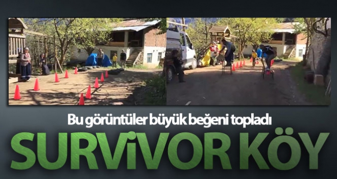 Korona günlerinde köyde survivor