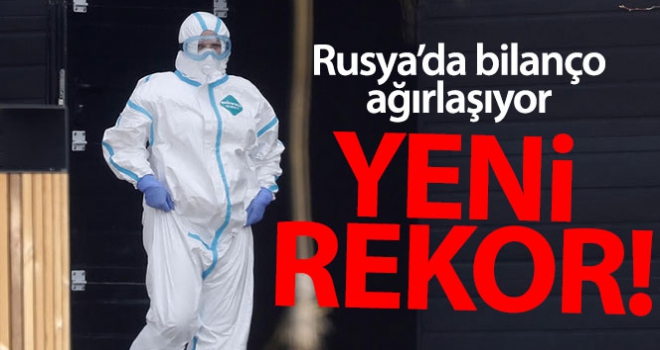 Rusya'da vaka sayısında yeni rekor