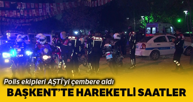 Başkent'te hareketli saatler