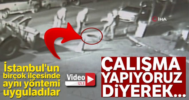 Kepçeyle yolu kapattılar, çalışma yapıyoruz diyerek yeraltı kablolarını çaldılar