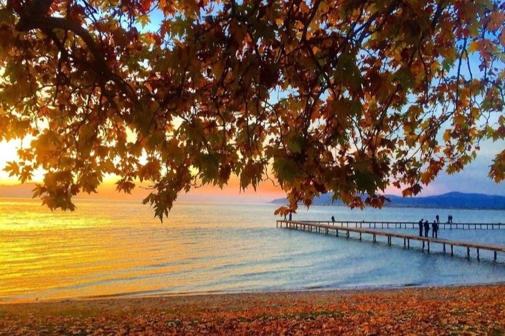 İznik'te sonbahar güzelliği