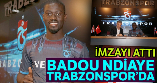 Trabzonspor, Senegalli oyuncu Ndiaye ile sözleşme imzaladı