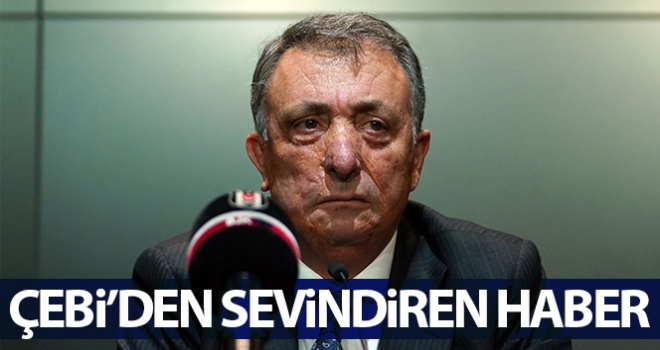 Ahmet Nur Çebi'den sevindiren haber