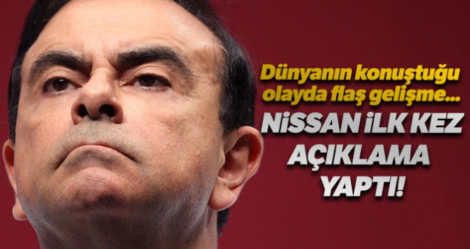 Nissan'dan Ghosn'un kaçışıyla ilgili ilk açıklama