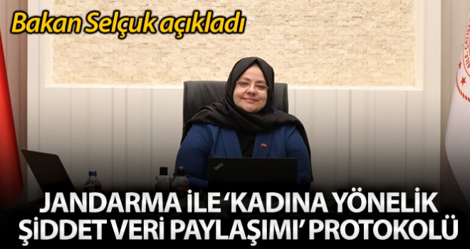 Jandarma Genel Komutanlığı ile ‘Kadına Yönelik Şiddet Veri Paylaşım Protokolü' imzaladık