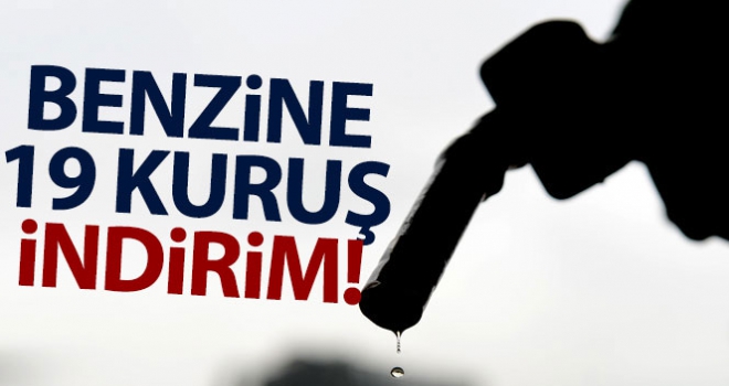 Benzine 19 kuruş indirim