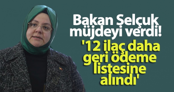 12 ilaç daha geri ödeme listesine alındı