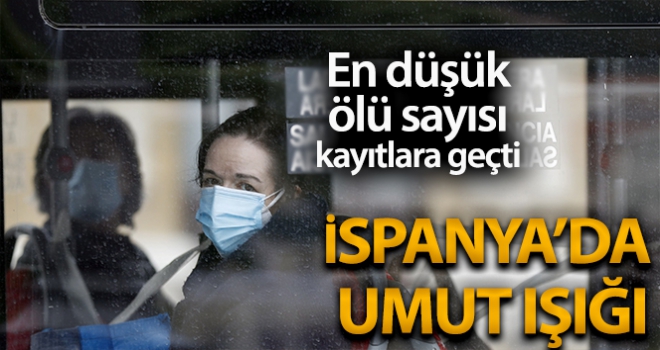 İspanya'da günlük en düşük ölü sayısı kayıtlara geçti