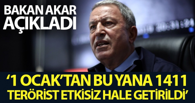 Bakan Akar'dan önemli açıklamalar