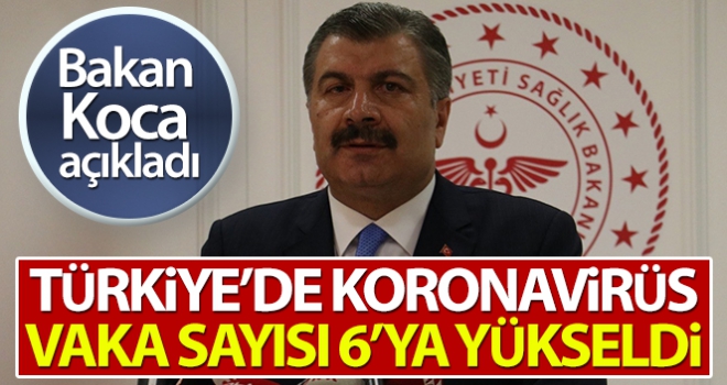 Koronavirüse rastlandı