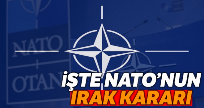 NATO'dan Irak kararı