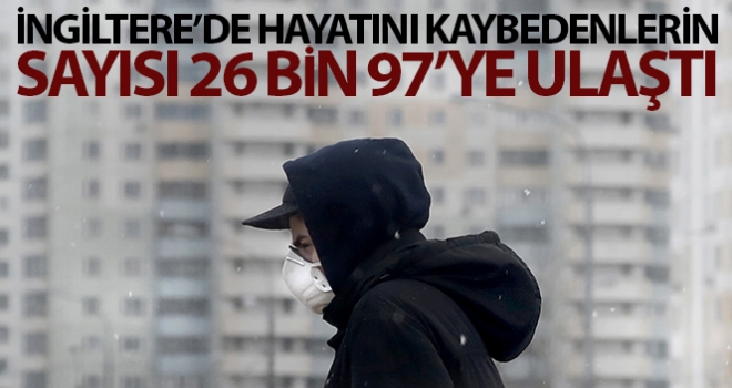 İngiltere'de korona virüsten 4 bin 419 ölüm