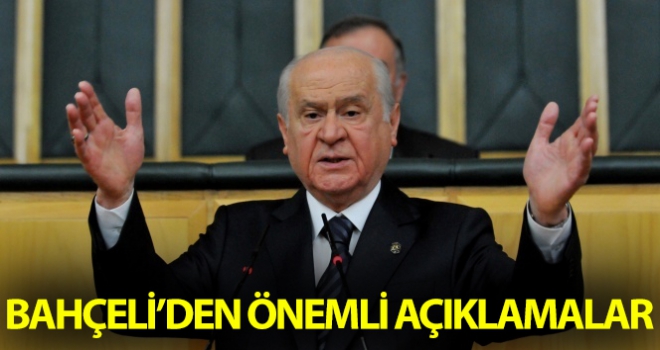 MHP İl Başkanları Toplantısı sonrası Bahçeli açıklamalarda bulundu