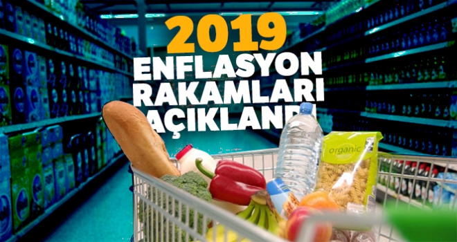 Son dakika: 2019 enflasyon rakamları belli oldu