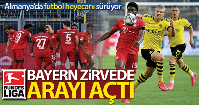 Bayern zirvede arayı açtı