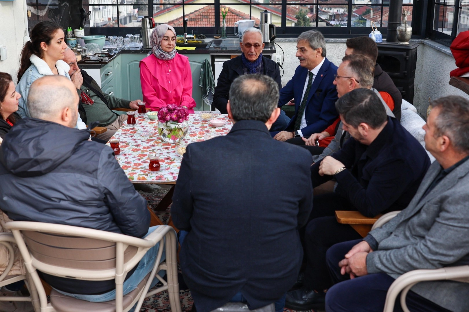 Sakarya'da Başkan Alemdar davete icabet etti