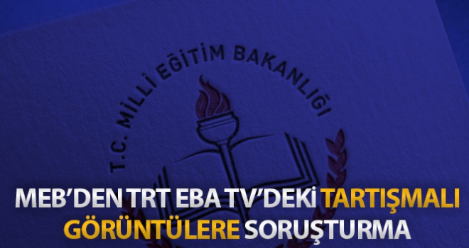 TRT EBA TV Ortaokul kanalında yayınlanan idam görüntüleriyle ilgili soruşturma başlattı