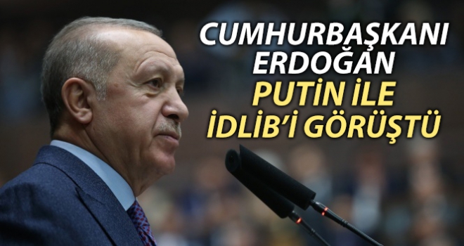 Cumhurbaşkanı Erdoğan, Putin'le telefonla görüştü