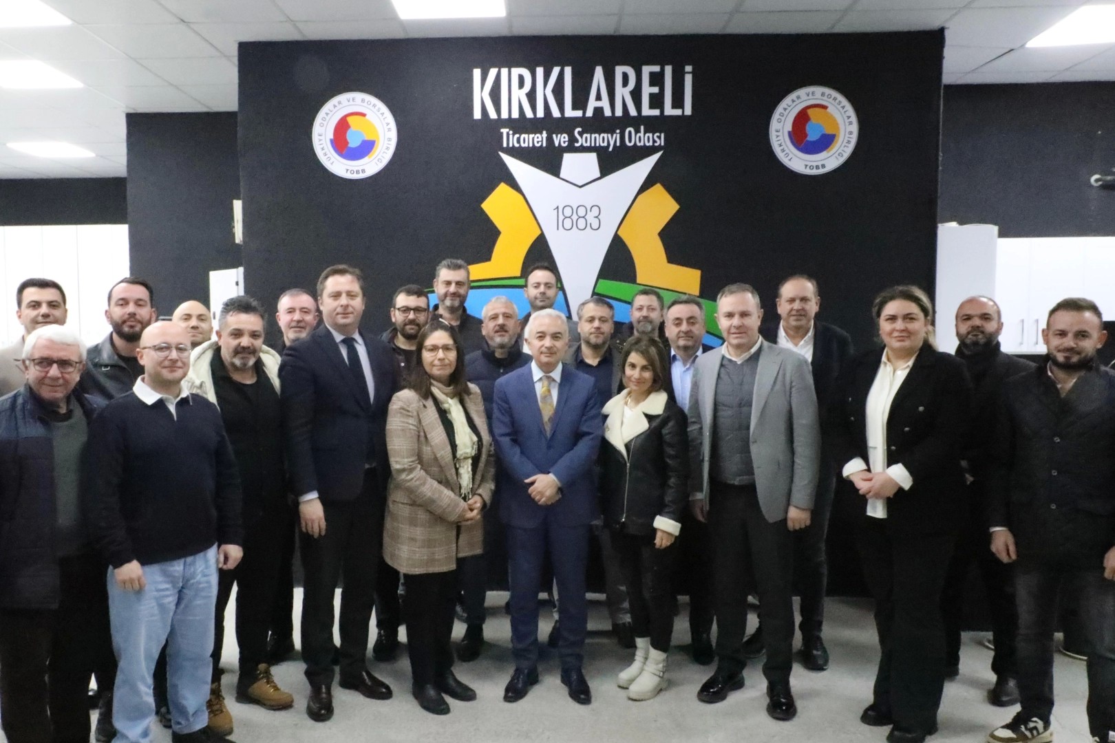 Kırklareli Valisi Turan'dan Kırklareli TSO'ya iade-i ziyaret