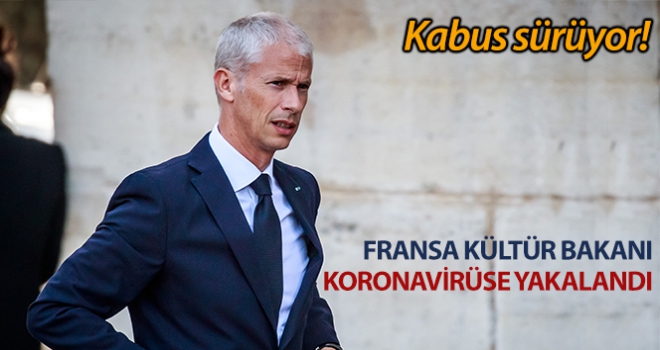 Fransa Kültür Bakanı Riester de korona virüsüne yakalandı