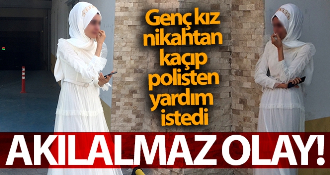 Zorla evlendirilmek istenen kız nikah salonuna polis baskınıyla kurtarıldı