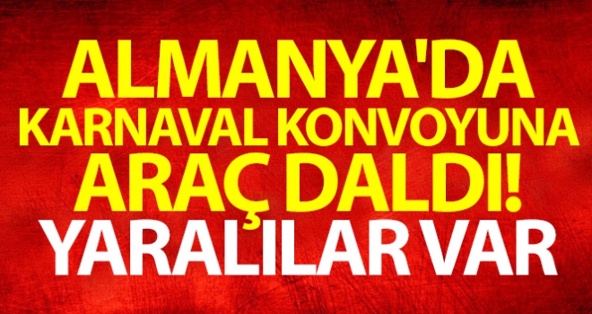 Karnaval konvoyuna aracıyla dalan sürücü 30 kişiyi yaraladı