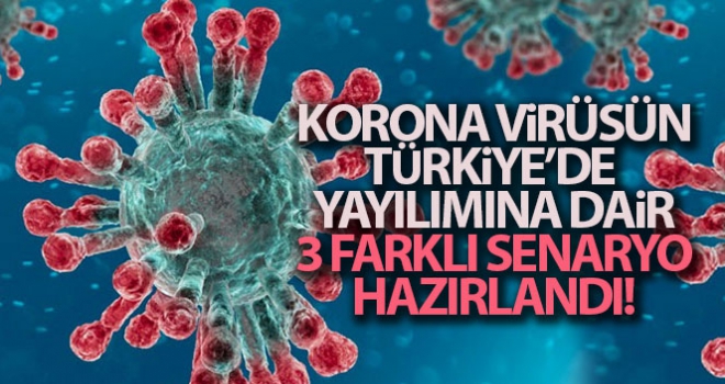 Koronavirüsün Türkiye'de yayılımına dair 3 senaryo hazırlandı