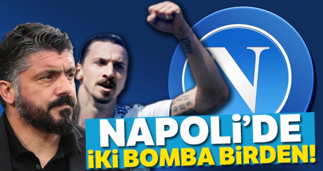 Gattuso ile Ibrahimoviç birlikte Napoli'ye