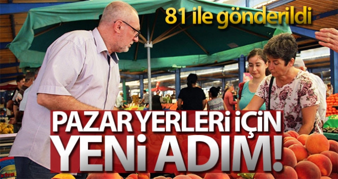 İçişleri Bakanlığından pazar yerleri için ilave önlemler