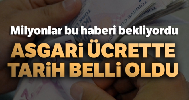 Asgari ücret yarın saat 14:00'te belli olacak