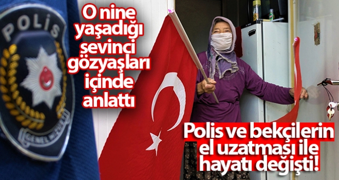 O nine yaşadığı sevinci gözyaşları içinde anlattı