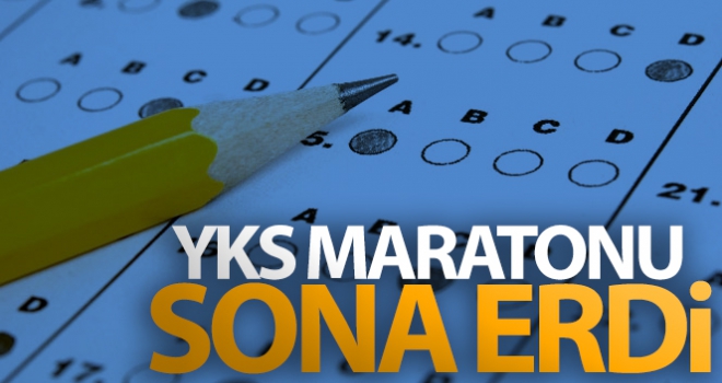 YKS maratonu sona erdi