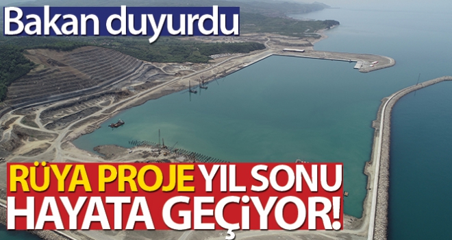 Bakan müjdeyi verdi, rüya proje yıl sonu hayata geçiyor