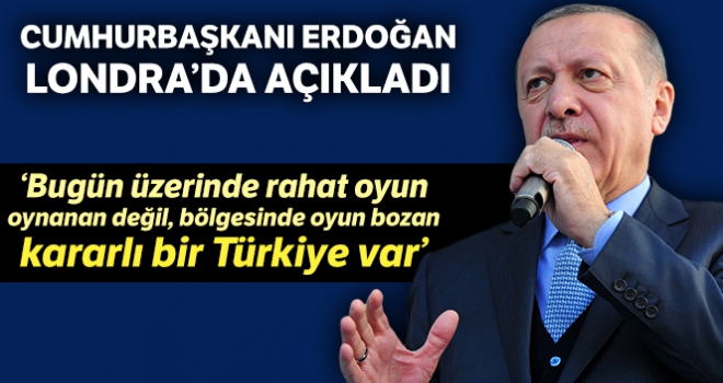 Cumhurbaşkanı Erdoğan: 'Bugün 17 yıl öncesine göre daha güçlü bir Türkiye var'