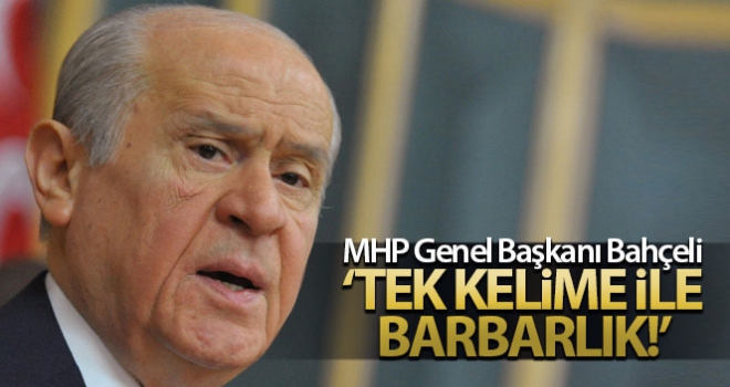 Devlet Bahçeli'den önemli açıklamalar