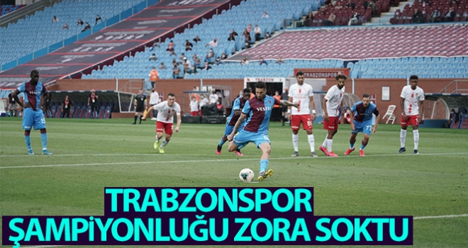 Trabzonspor 2 - 2 Antalyaspor Maç Özeti ve Golleri İzle| TS Antalya Kaç Kaç Bitti