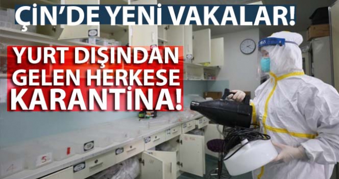 Çin'de Kovid-19 salgınında 78 yeni vaka