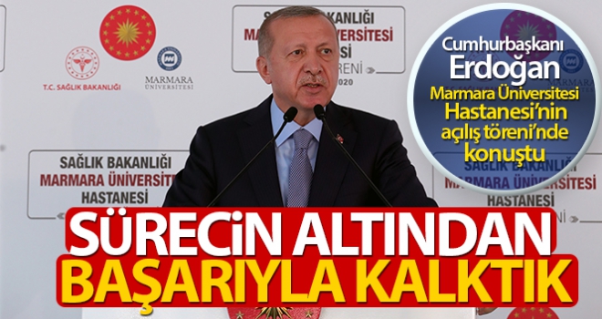 Bu sürecin altından başarıyla kalktık