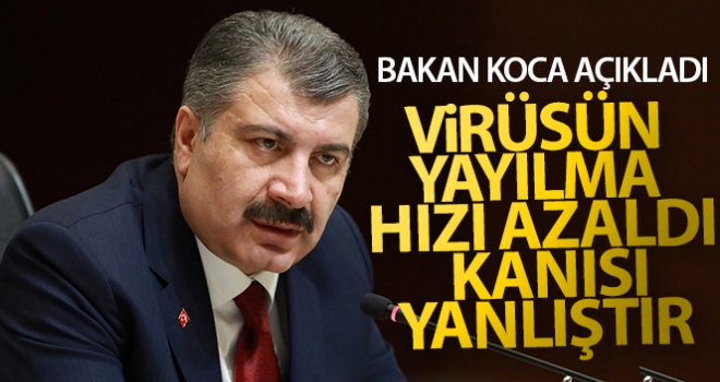 '(Virüsün yayılma hızı azaldı) Kulaktan kulağa yayılan bu kanı yanlıştır'