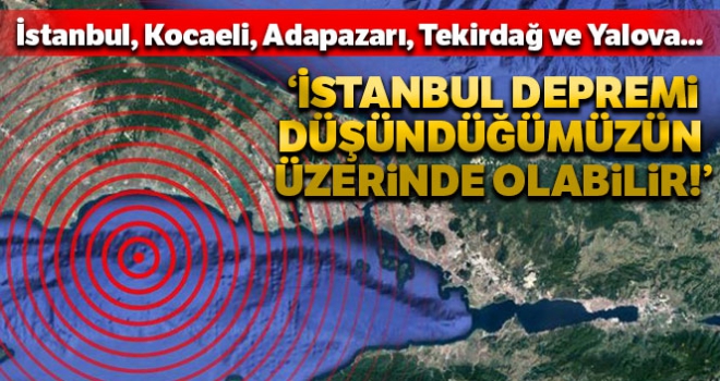 Başkan Akgün: 'İstanbul depremi düşündüğümüzün üzerinde olabilir'