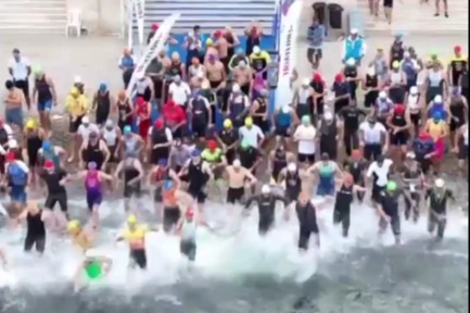 Mudanya'da triatlon coşkusu