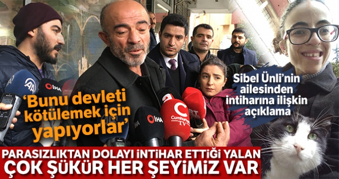 Sibel Ünli'nin ailesinden intiharına ilişkin açıklama