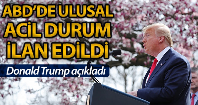 ABD Başkanı Trump ülke genelinde acil durum ilan etti