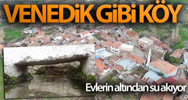 Venedik gibi köy!