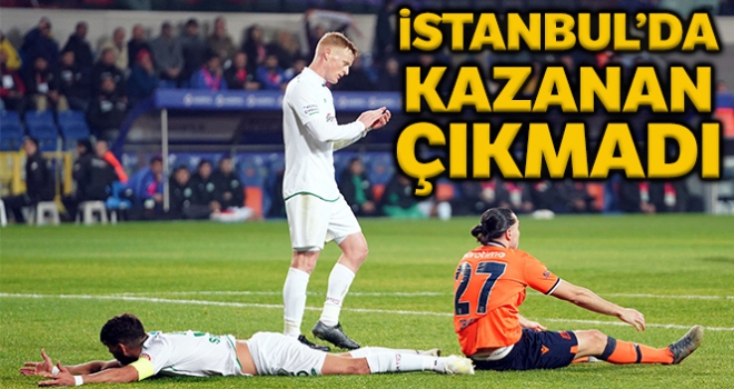 ÖZET İZLE: Başakşehir 1-1 Konyaspor Maçı Özeti ve Golleri İzle | Başakşehir Konyaspor kaç kaç bitti?