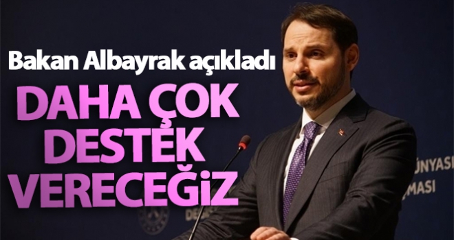 Bakan Albayrak: 'Sanayicimize daha çok destek vereceğiz'