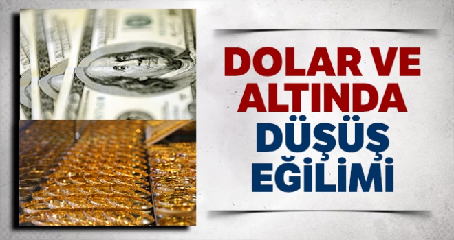 Dolar ve altında düşüş eğilimi